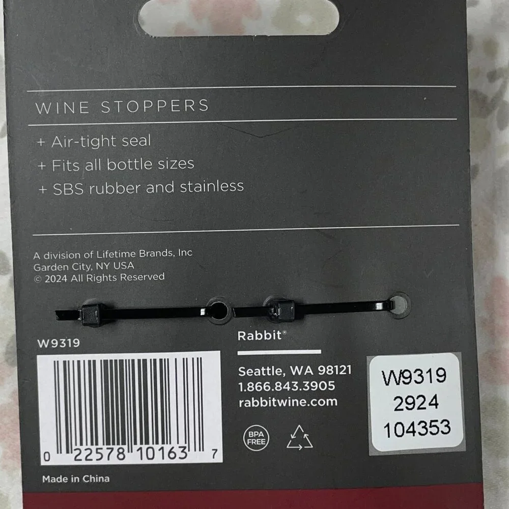 Houdini Wine Stoppers (2) - NWT - Picture 3 of 4